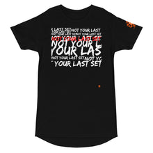 Load image into Gallery viewer, Not Your Last Set motivational gym Long Body Urban Tee