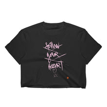 Load image into Gallery viewer, Follow your heart punk street graph Women&#39;s Crop Top