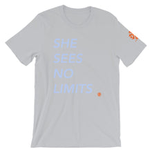 Load image into Gallery viewer, She Sees No Limits equality Short-Sleeve T-Shirt