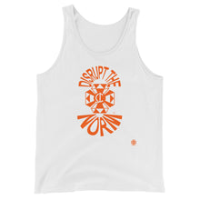 Load image into Gallery viewer, Disrupt the Norm motivational gym slogan Unisex Tank Top