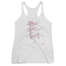 Load image into Gallery viewer, Follow your heart punk street graph Women&#39;s Racerback Tank
