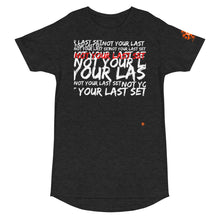 Load image into Gallery viewer, Not Your Last Set motivational gym Long Body Urban Tee