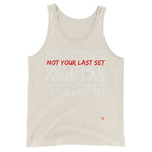 Load image into Gallery viewer, Not Your Last Set gym motivation Unisex Tank Top