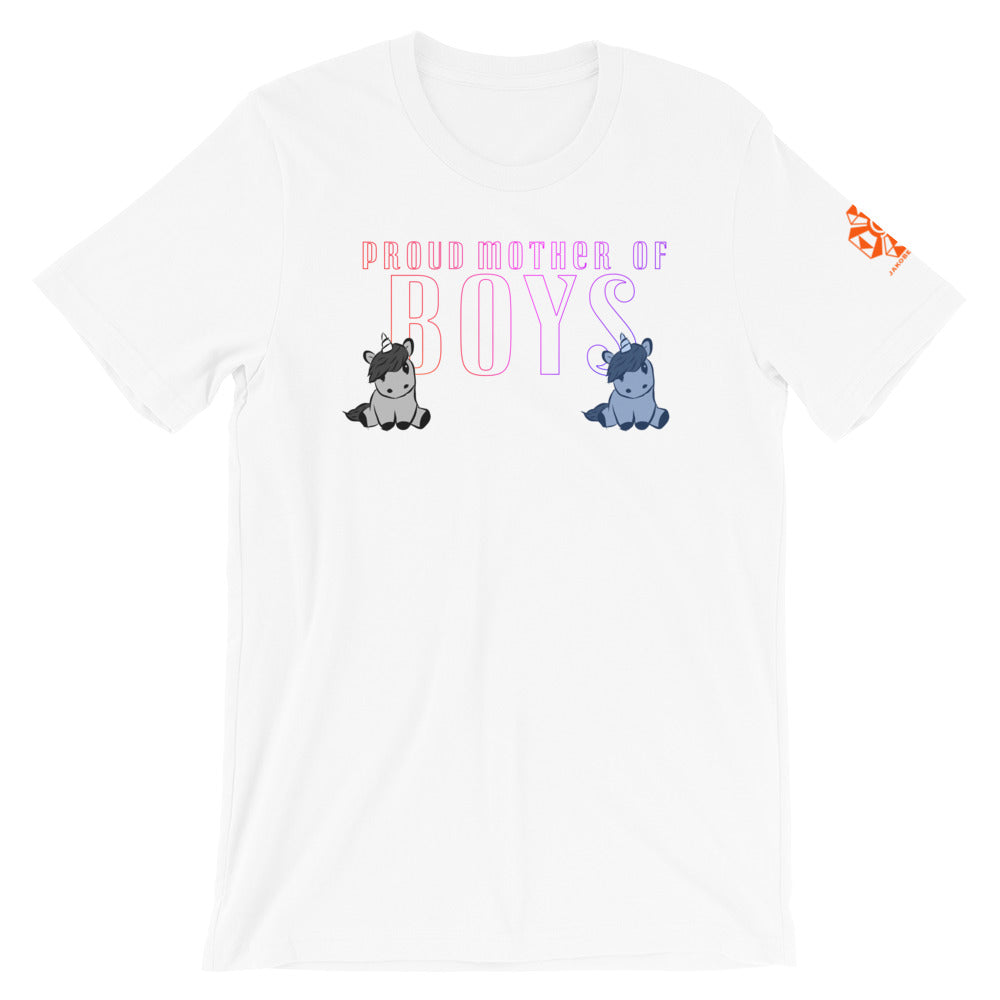 Proud Mother of Boys casual gift short-Sleeve Women T-Shirt